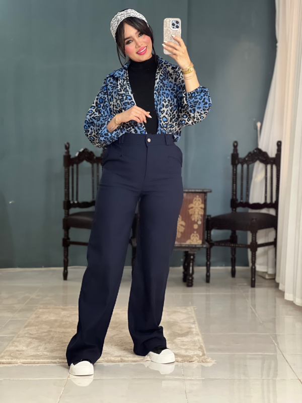 شلوار فلربگ کتان پنبه