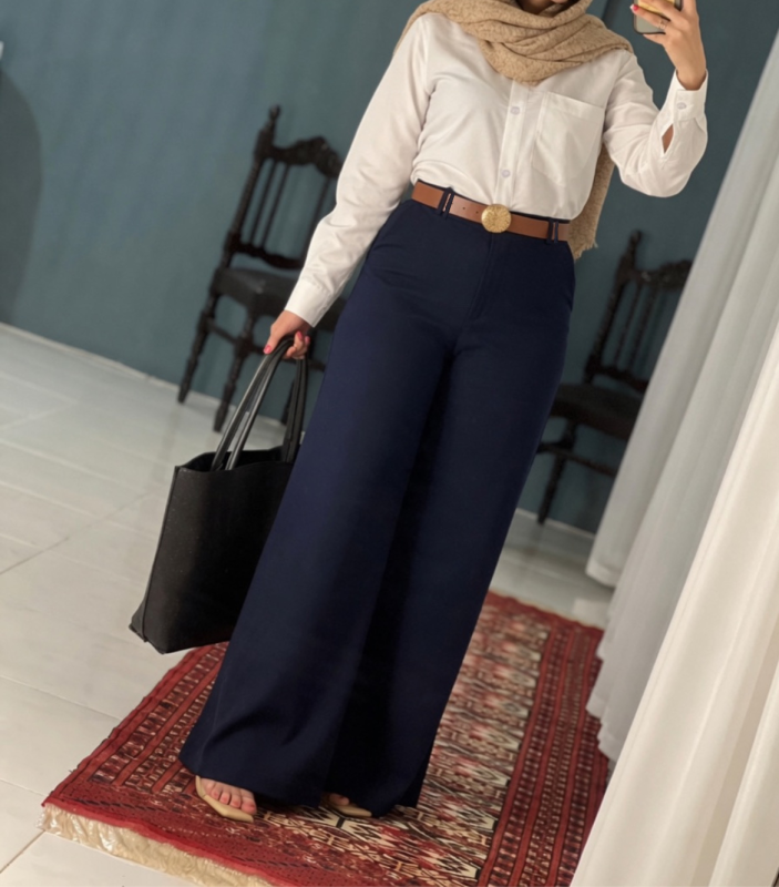 شلوار سوپربگ کتان پنبه