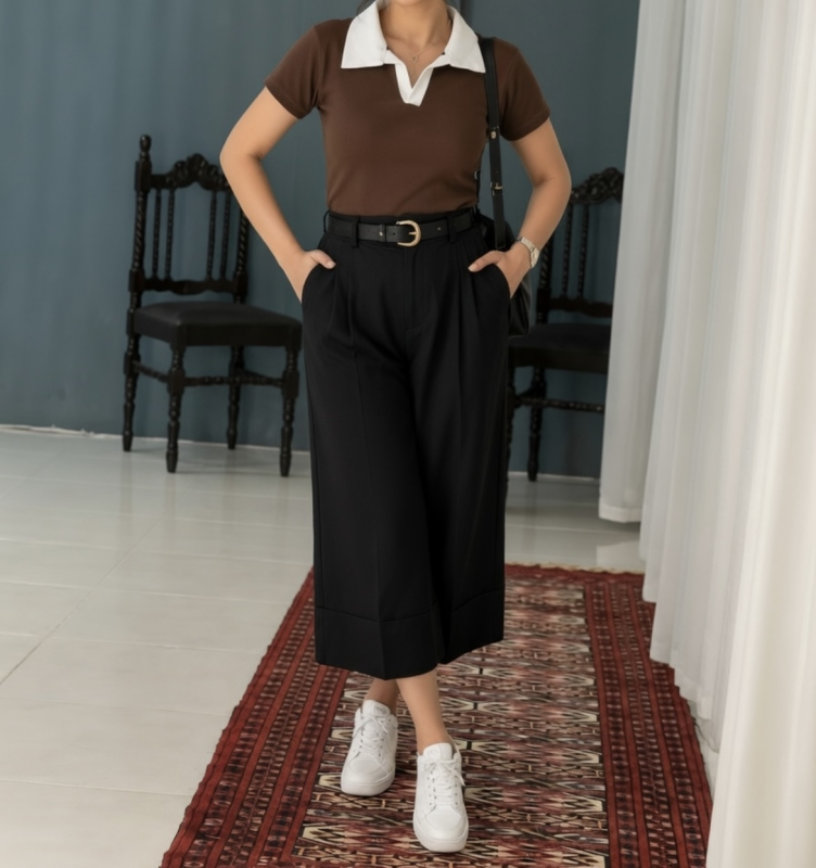 شلوار واید دمپا دوبل