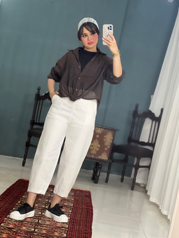 مام بالونی کتان پنبه