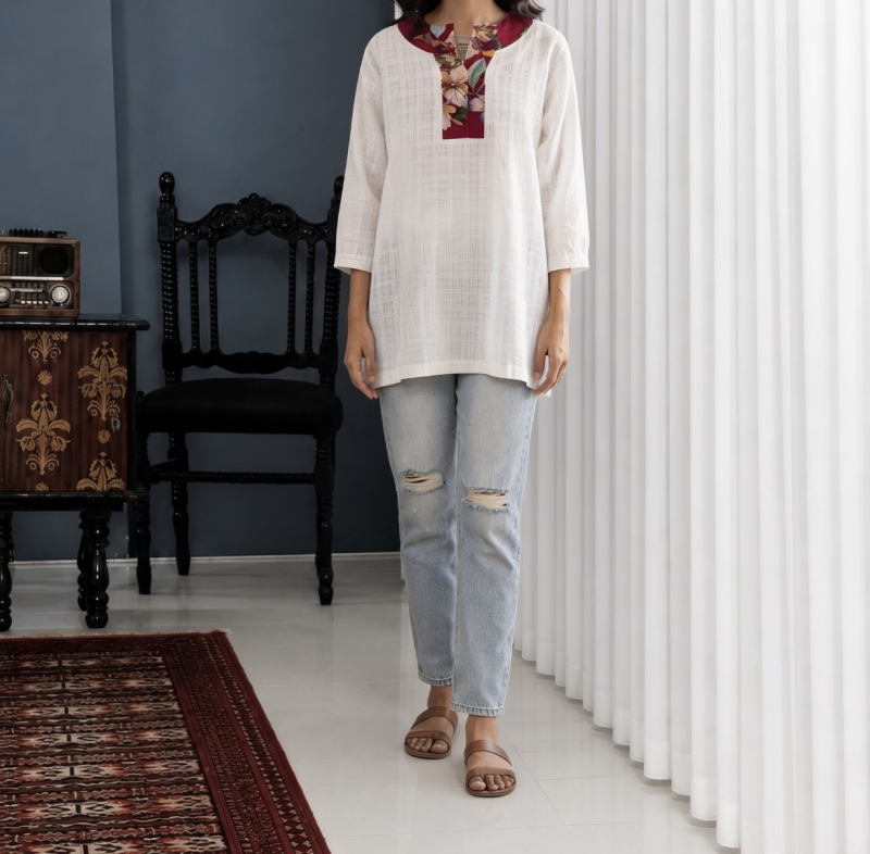 شومیز طرح گل